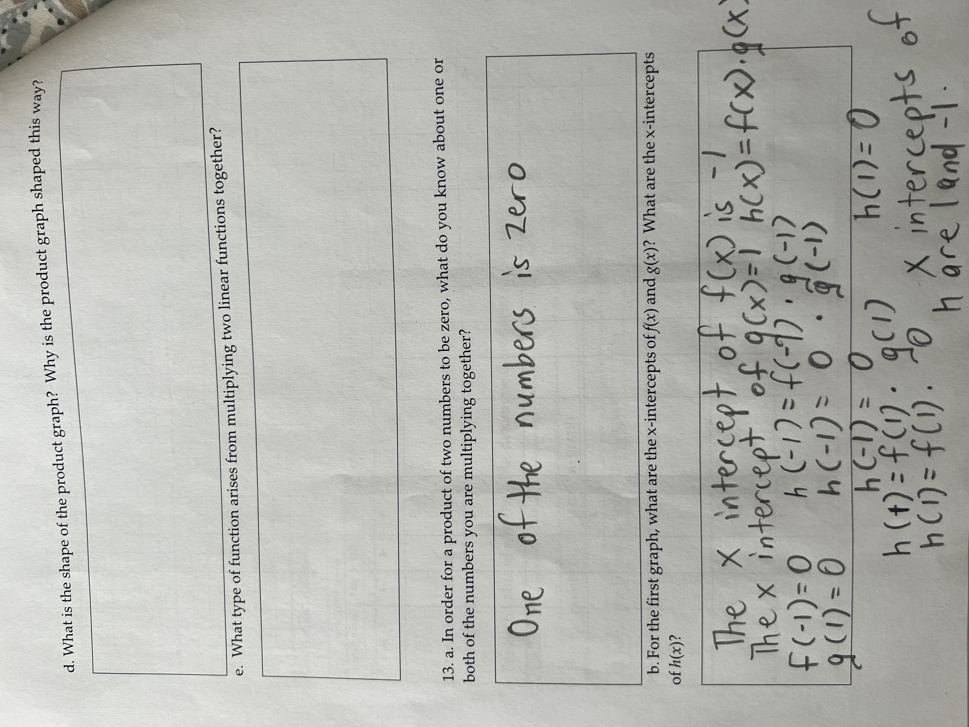 tells you whether the equation opens Standard Form, Opens (up up or