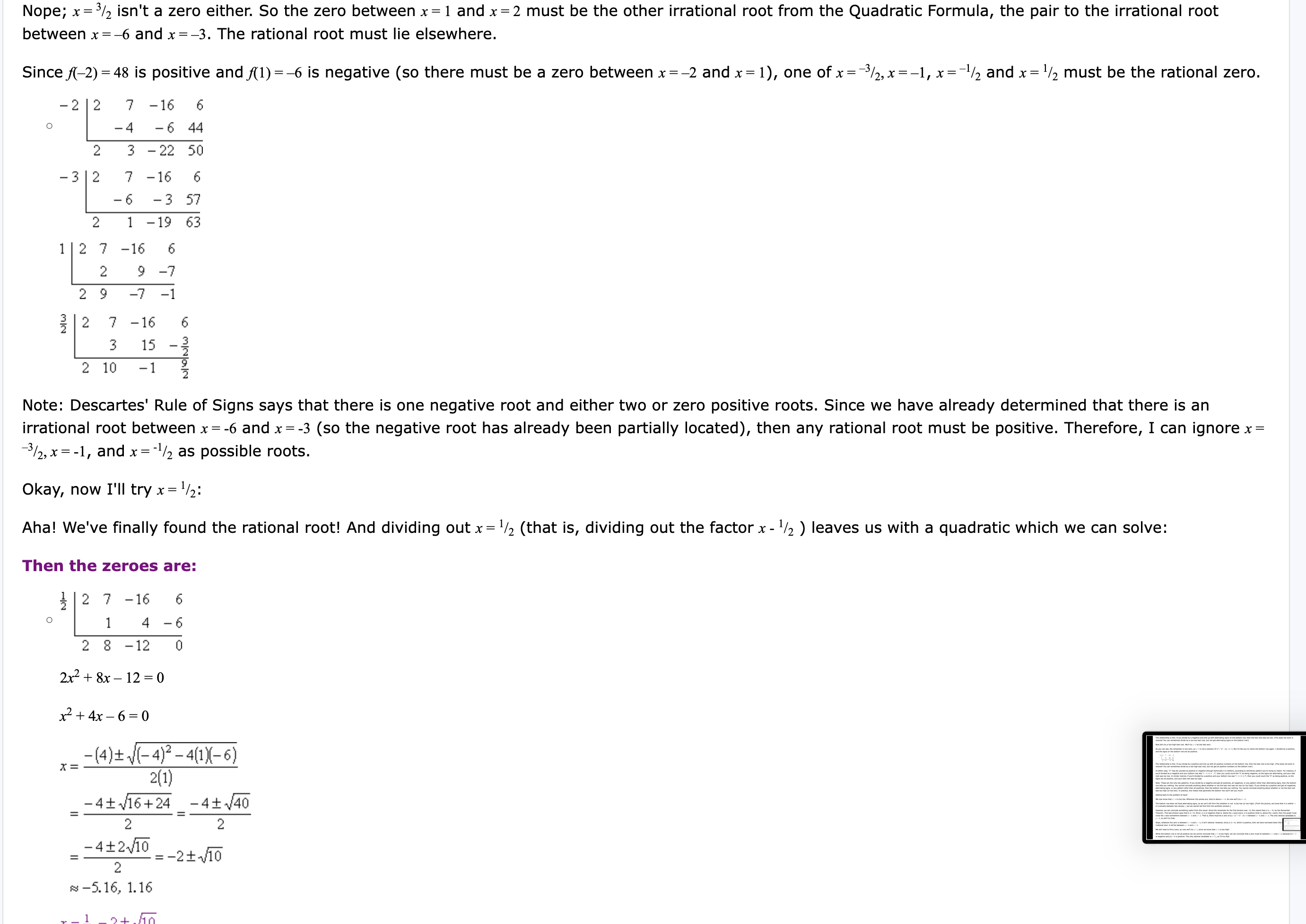 n roots, or solutions, in the complex numbers. The roots can have