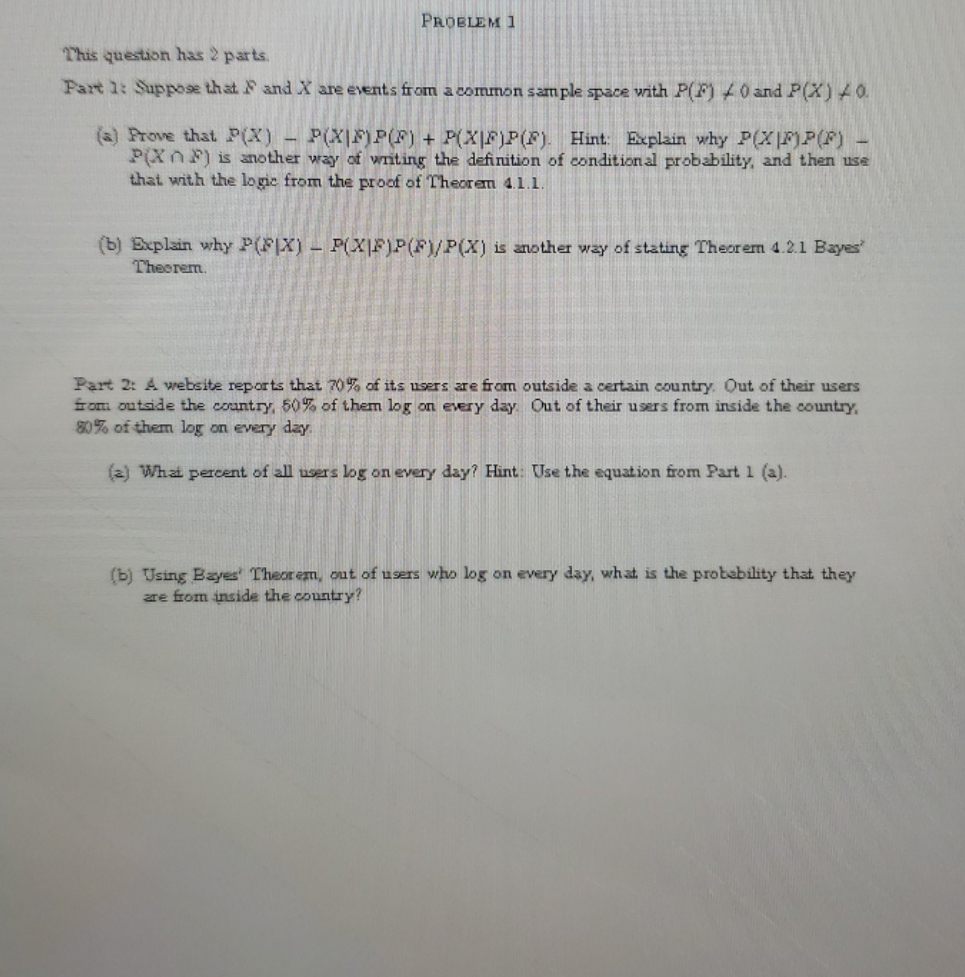 What are the steps to solve for this problem set? PROBLEM 1