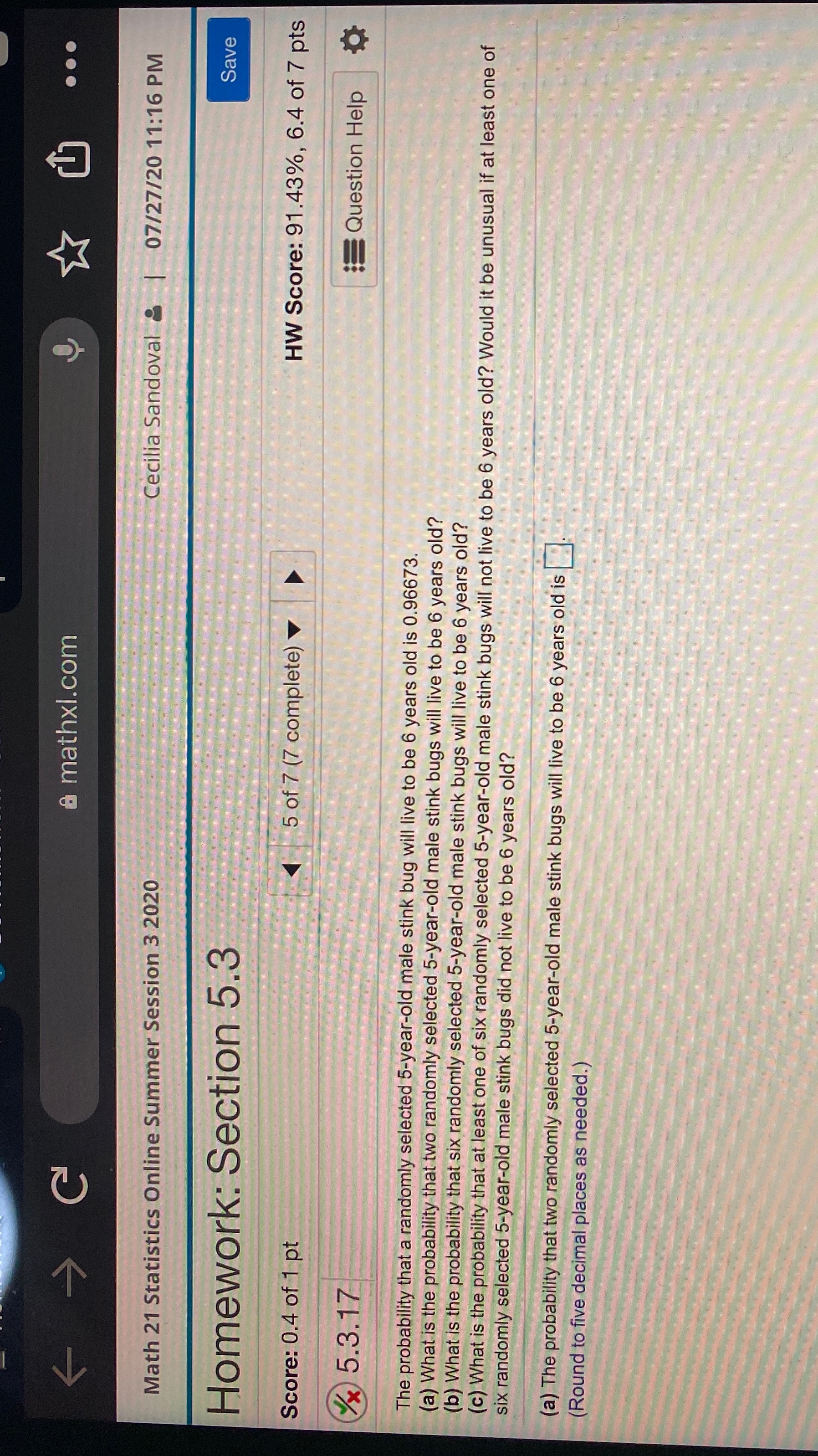 Thank you so much a mathxl.com . . . Math 21 Statistics