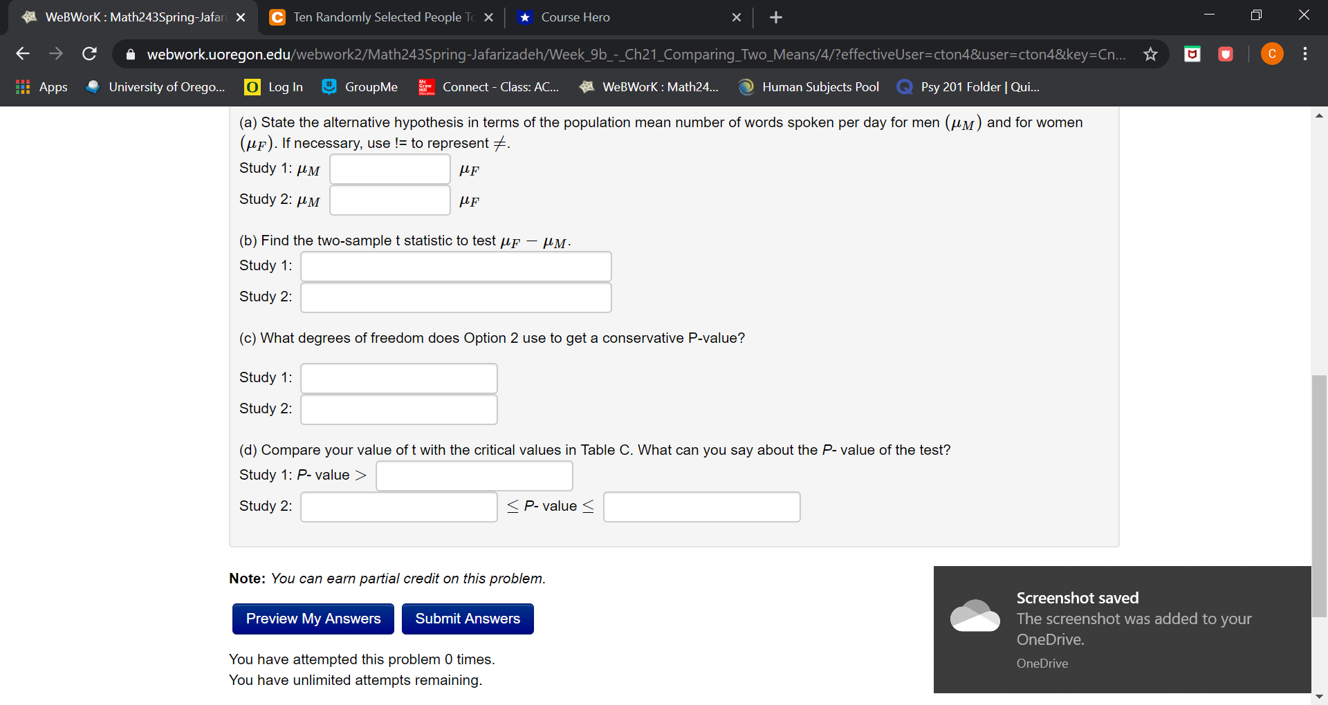 This information is typically all that is presented in published reports. You