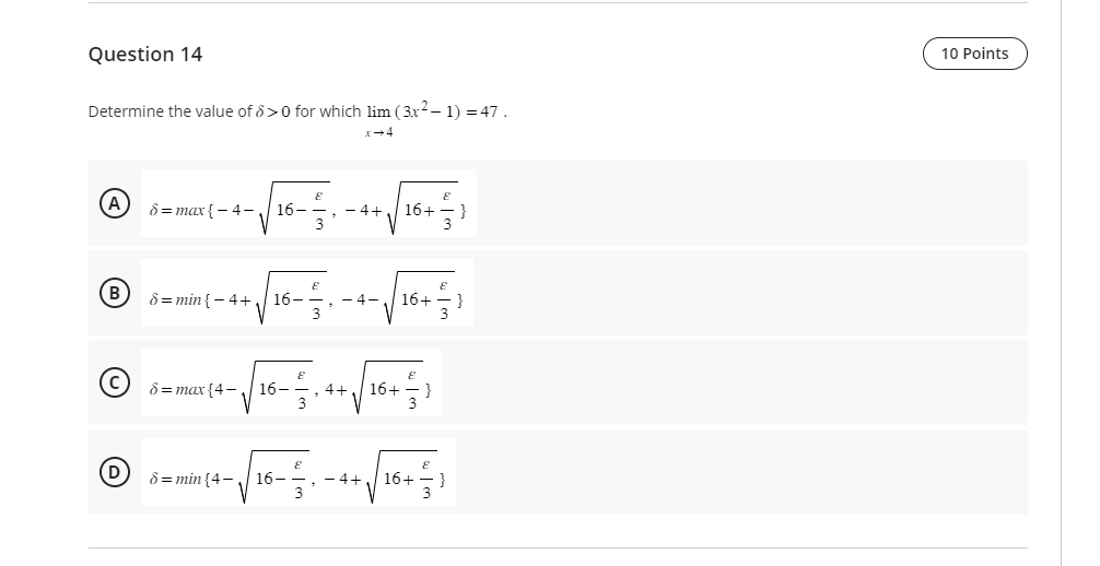 Express the area, A () , of the bacteria as a function