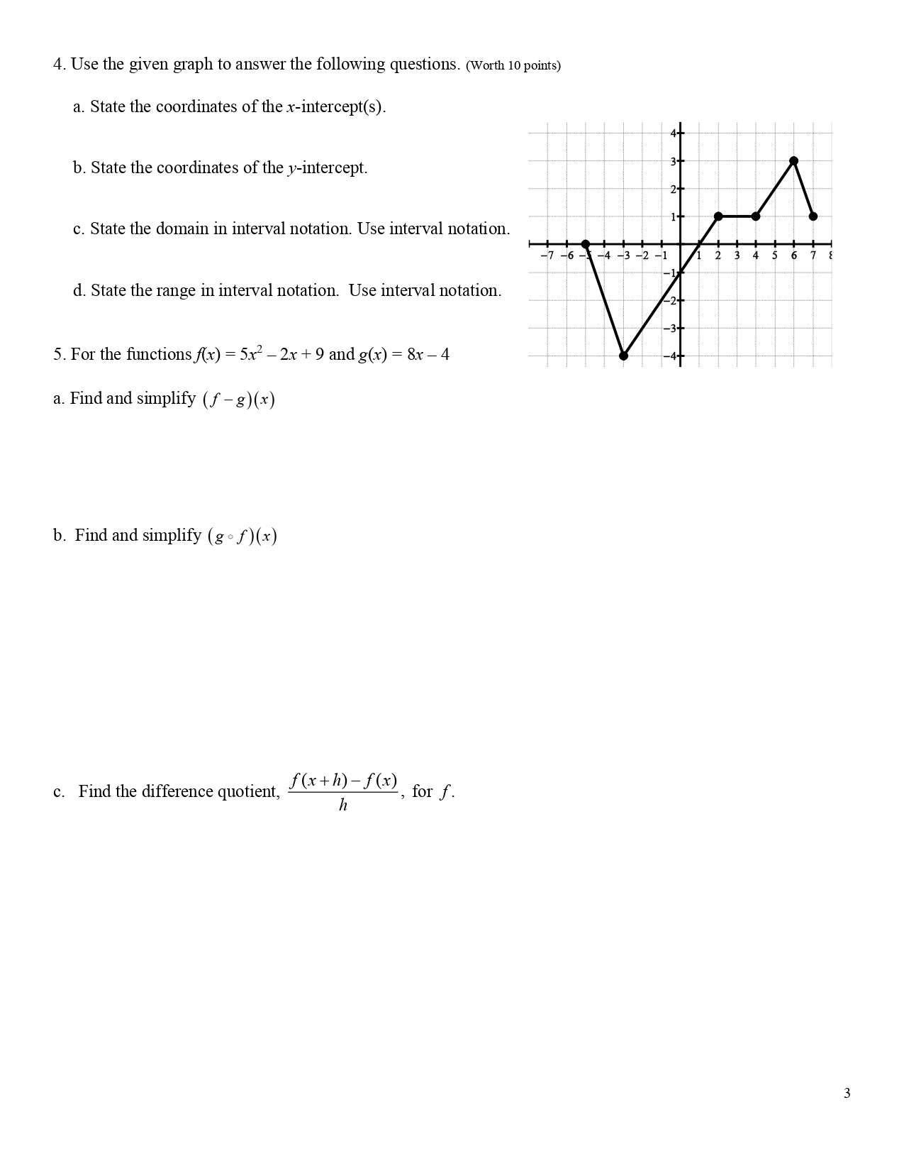 attached jpg images. No references are needed. Math 1324 Name Lab 3