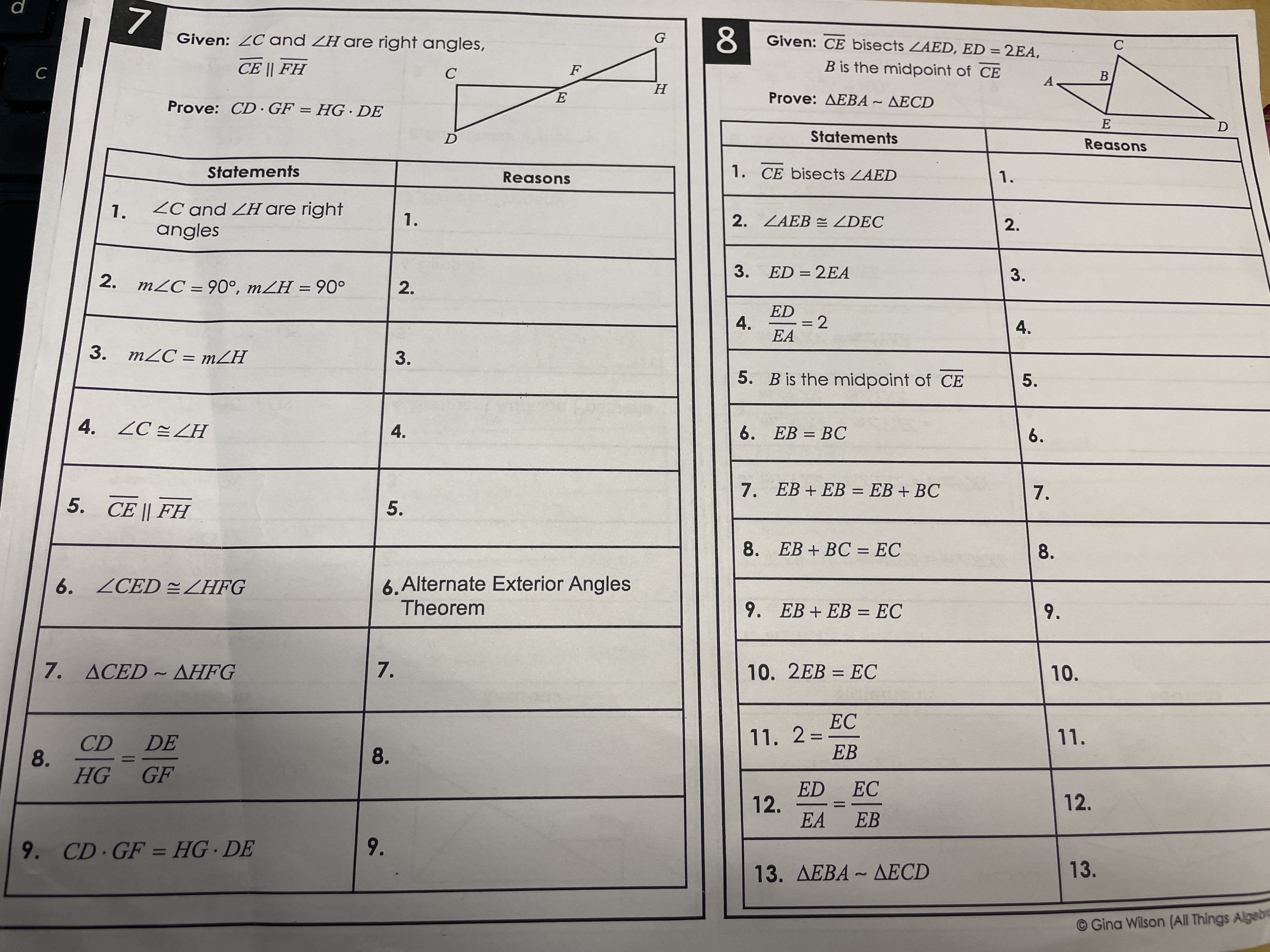 1 . Given Reasons 1 . m/JKL = 350, m/L= 100. MLM