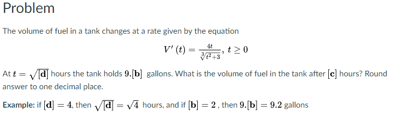 Please help me understand this problem. My CIN is 49685, 4=[a], 9=[b],