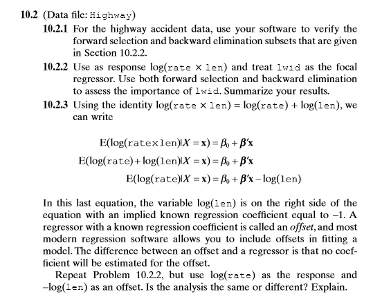 use R to solve, please provide specific code, data is contained in