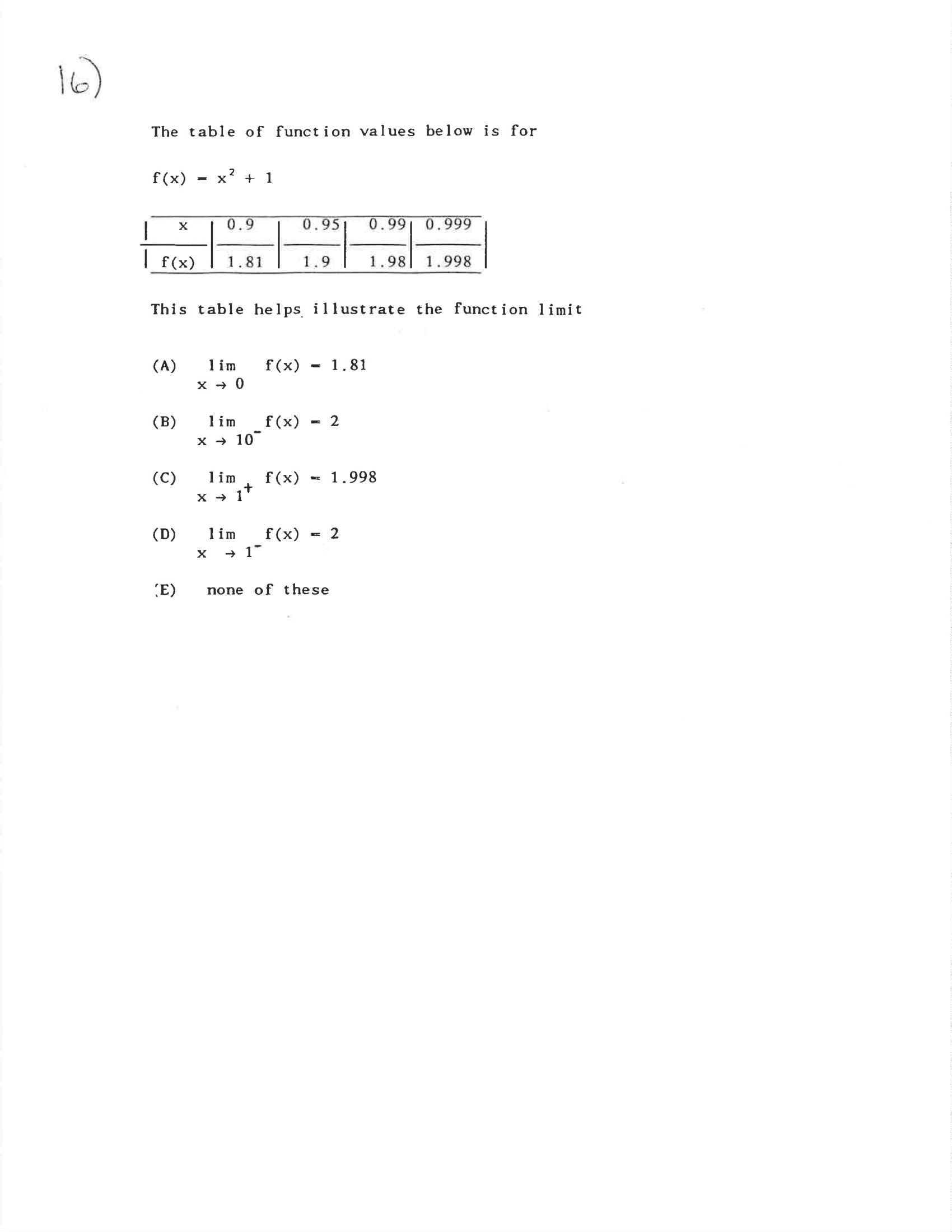 of g to answer the following questions. graph of g 1 )