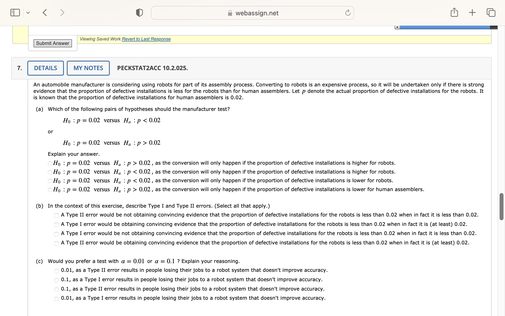 : p > 0.02 , as the conversion will only happen if