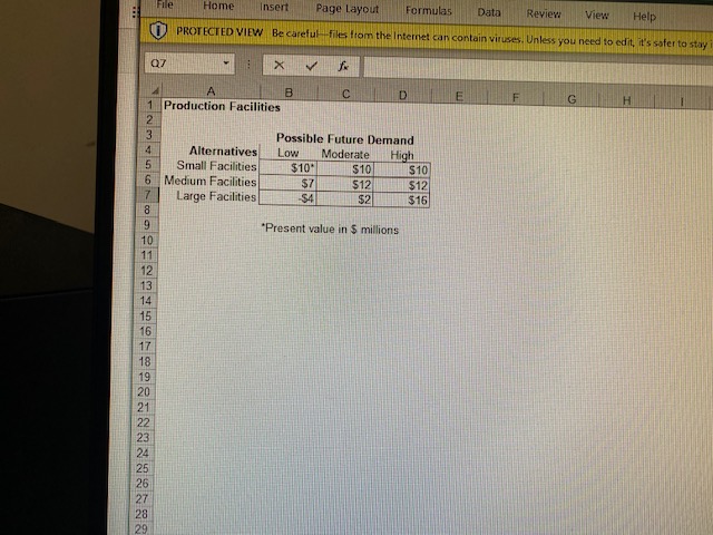 File Home Insert Page Layout Formulas Data Review View Help PROTECTED