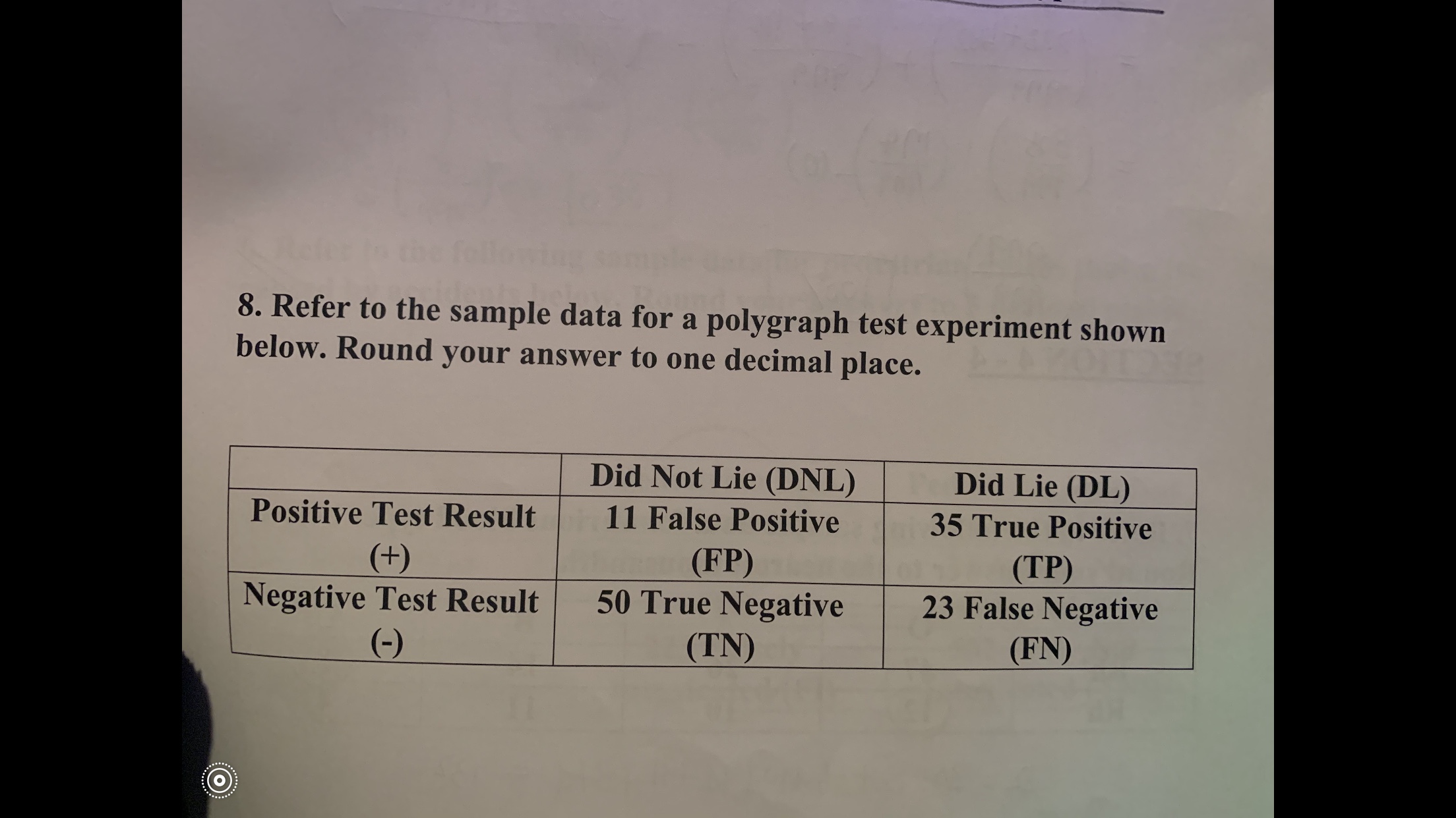 Can I get answer to this statistic problem in the picture. 8.
