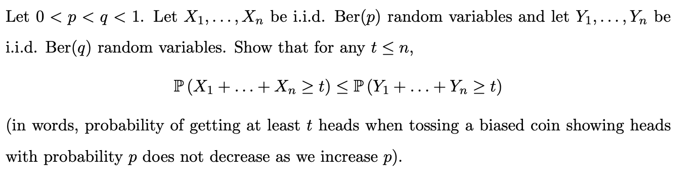 Below is a probability problem. Let 0 t) t) (in words, probability