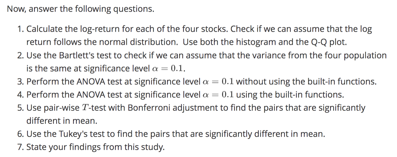 recomended)these are the data needed for the questionAMD.csvDIS.csvVTI.csvZM.csvYou can find this data