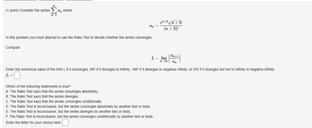 (6n2 + 7)gn+4 In this problem you must attempt to use the