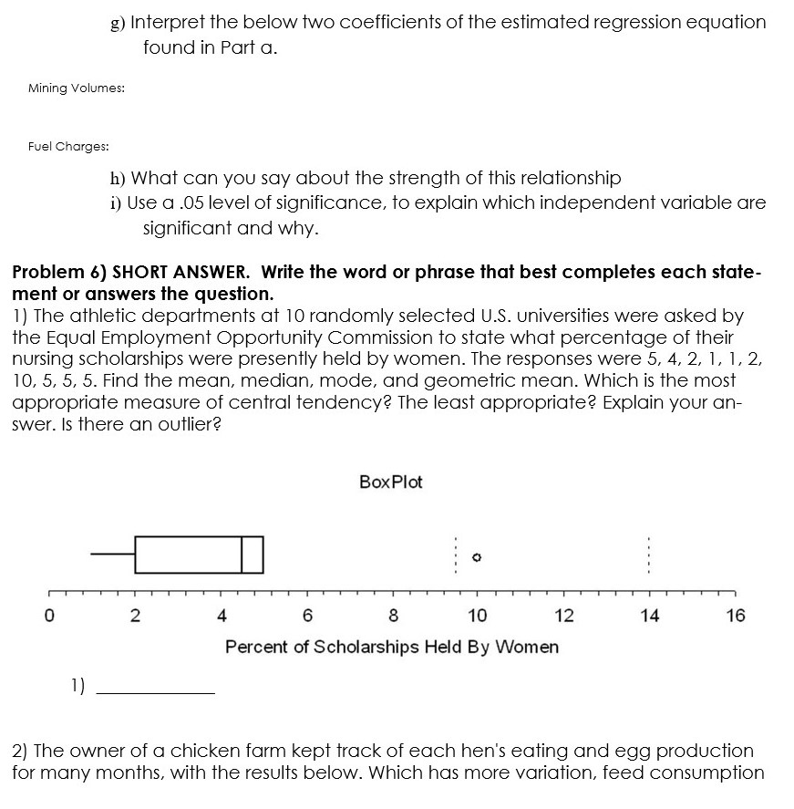prob6b and prob7. Thanks a) Use the output shown above and write