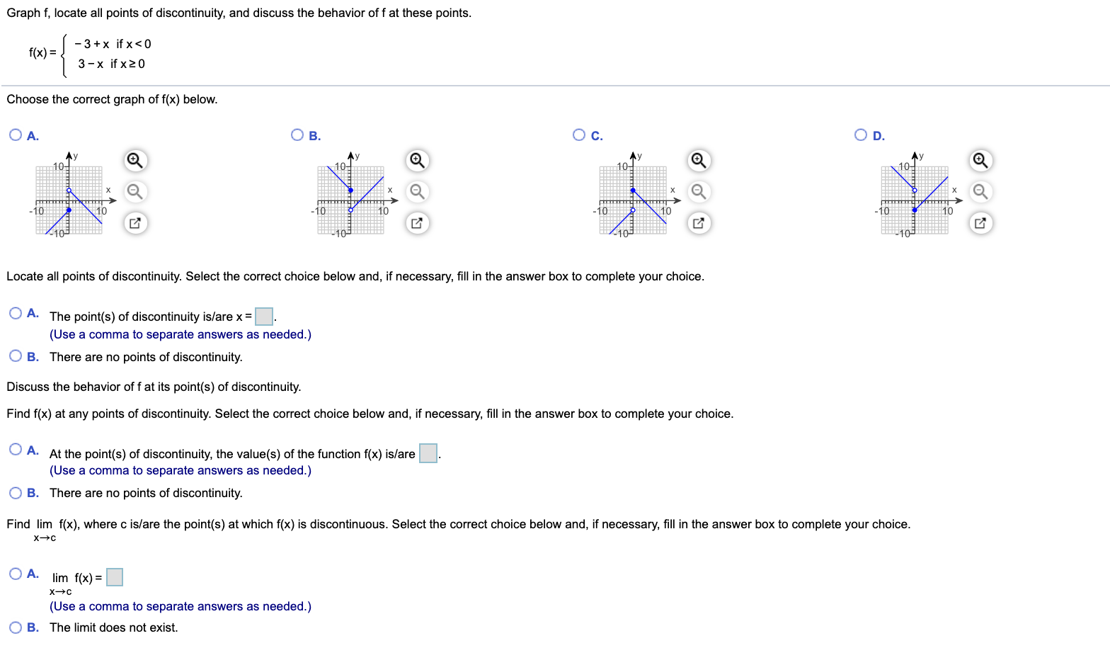 math 209 please help solve this question Graph f, locate all points