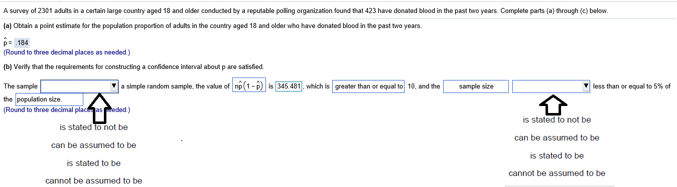 Help! I've been having a hard time with problem below (specified with