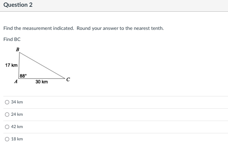 45E to point C and finally back to point A. Point C
