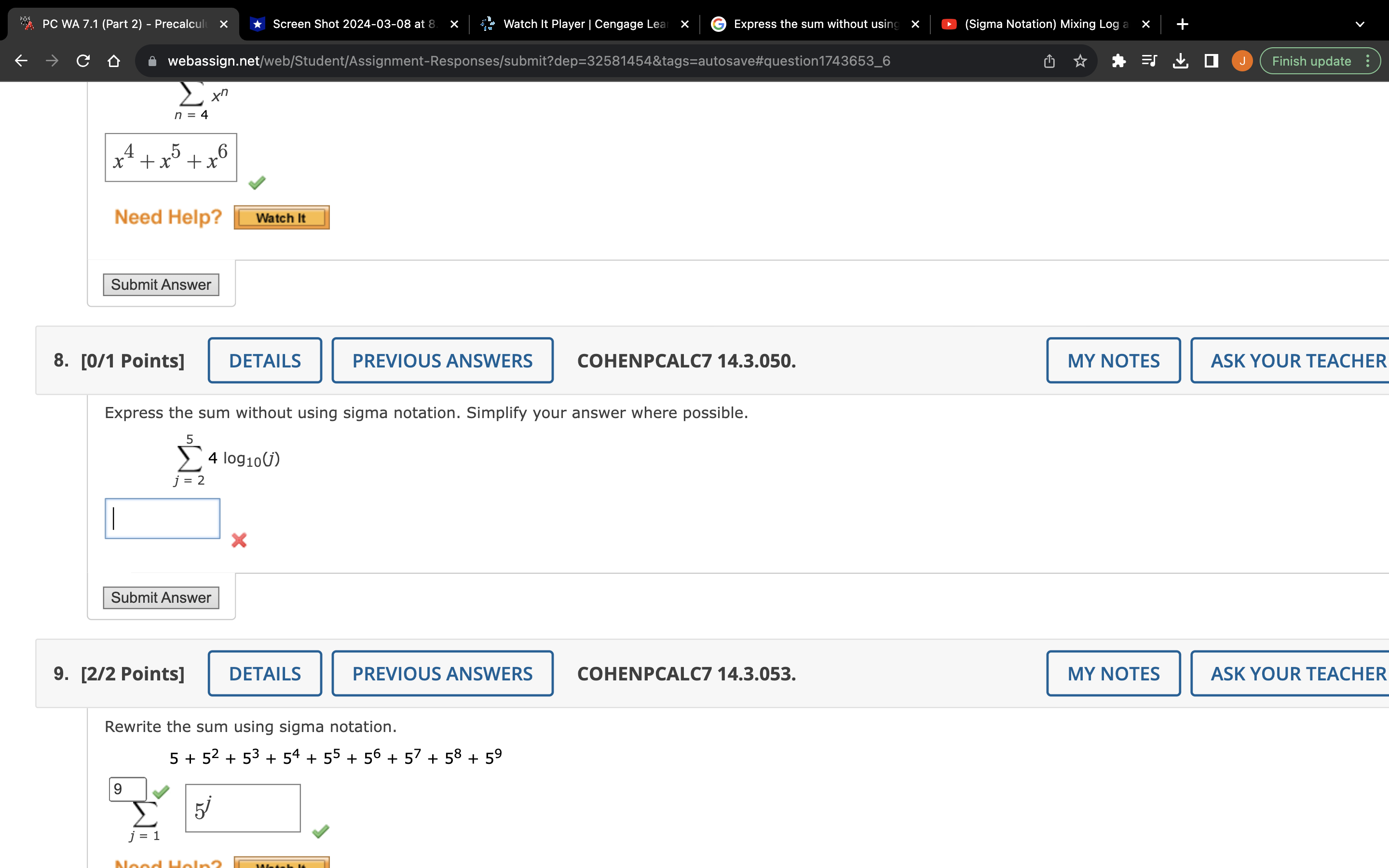  "A PC WA 7.1 (Part 2) - Precalcul x Screen Shot