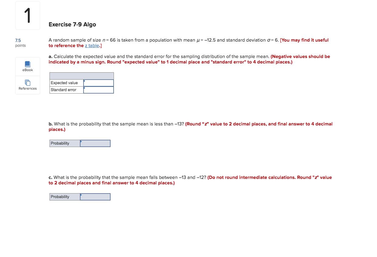 please assist me with this problem Exercise 7-9 Algo 7.5 A random