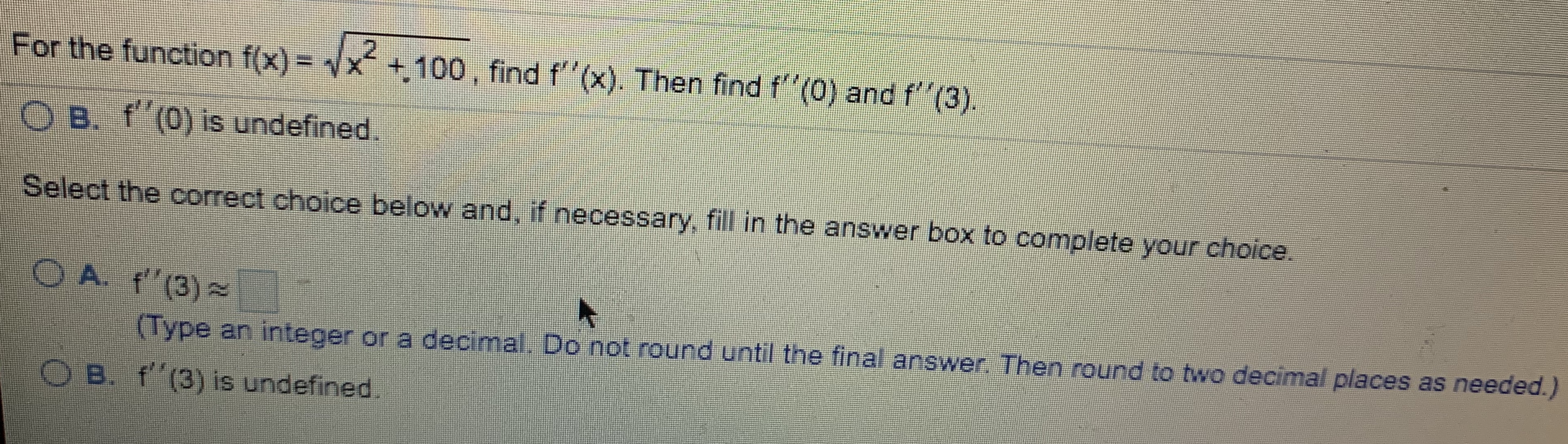 Select the correct choice below and fill in any answer boxes in