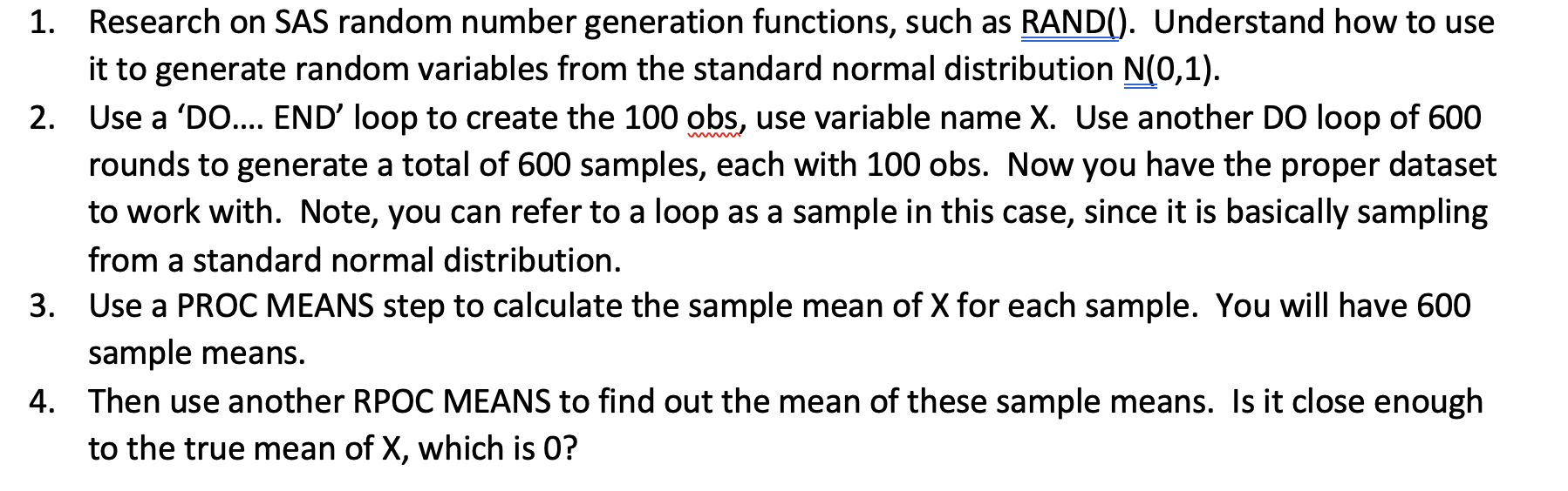 could you please help me solve this sas problem?? Research on SAS