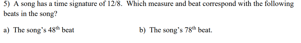 . 2) A band estimates that o of people on its mailing