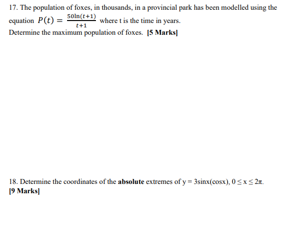 the independent variable is measured in radians. _14. The derivatives of the