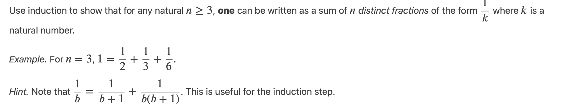 = 1, Fn = Fn-1 + Fn-2 where n > 2. Prove
