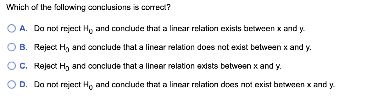 (d) below. x 20 30 40 50 60D y 100 95 89