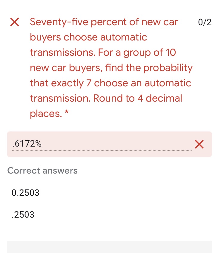 Hi! I was taking a test and got these wrong. I see