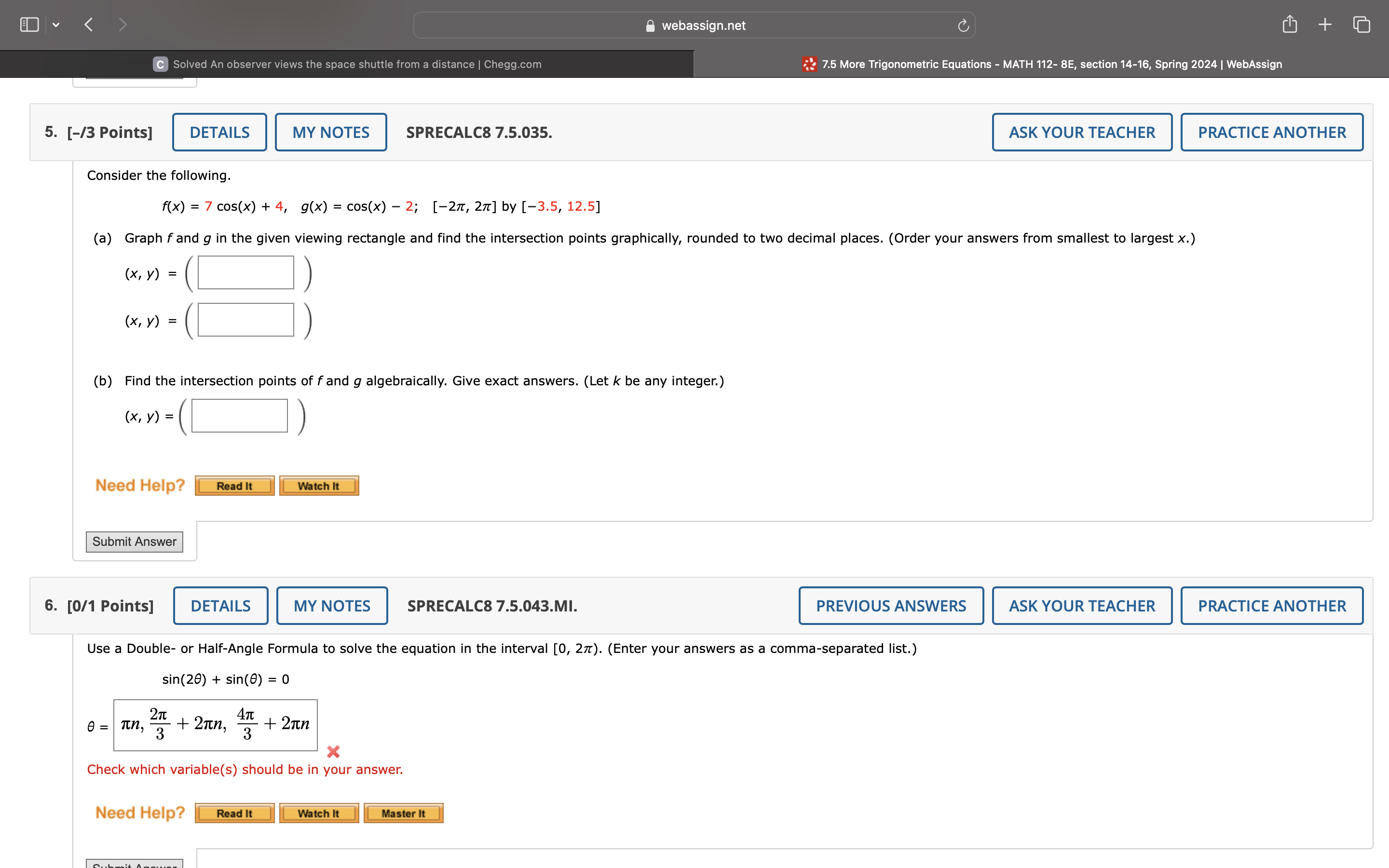 2 (x) - 7 sin 2 (x) ) + ( 7 sin