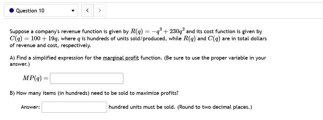 maximize revenue? $ @ Question 5 v A manufacturer has been selling