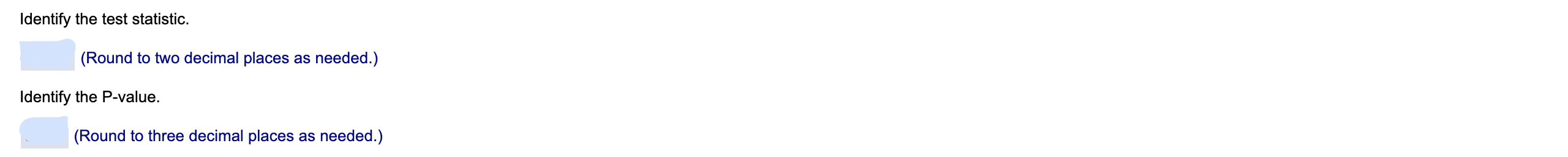 as the final conclusion that addresses the original claim. A. Fail to