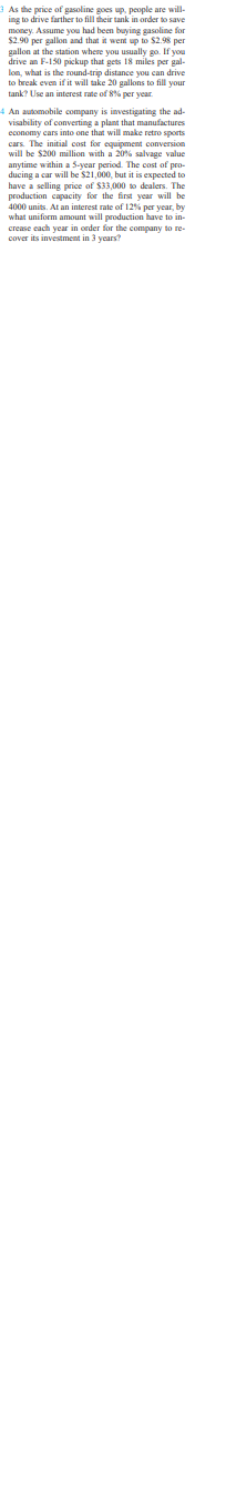 process is shown, Use an interest rate of 13% per year to