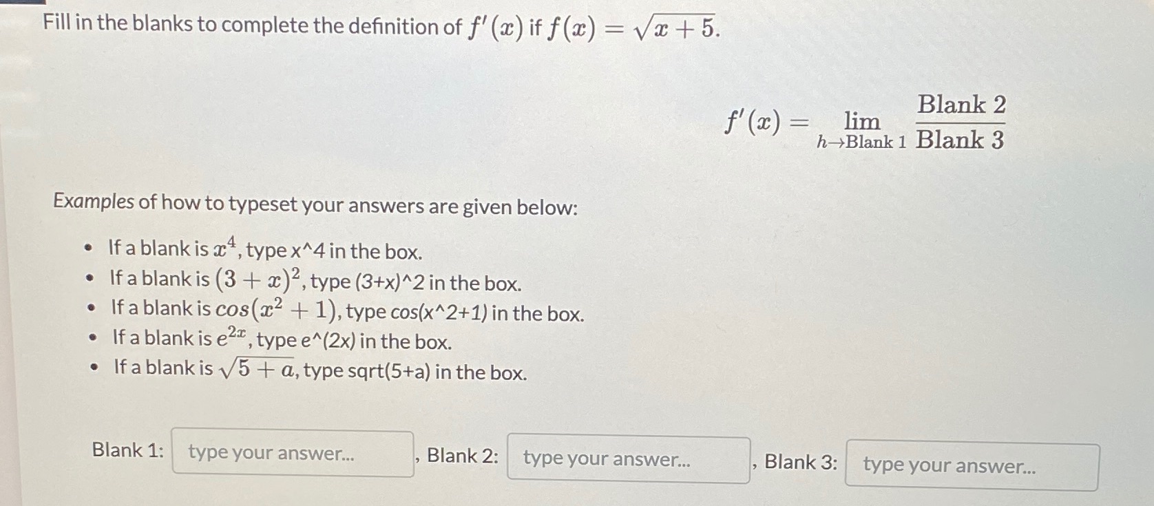 Please help walk me through the solution to this with work shown.