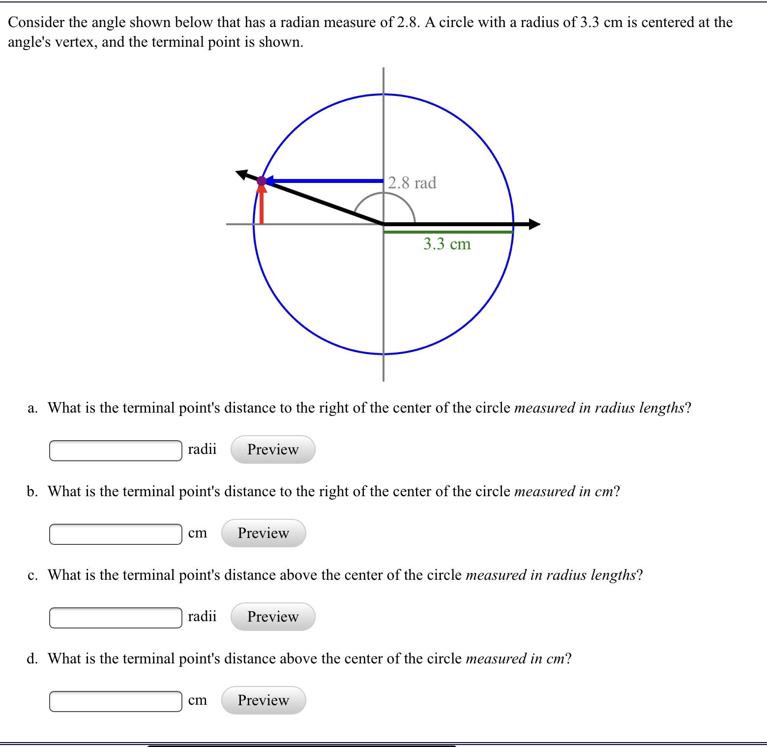 I don't know this. can someone help me please? Consider the angle