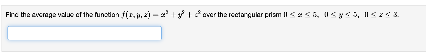 = 0,z = 8, and z = 8. E Find the average