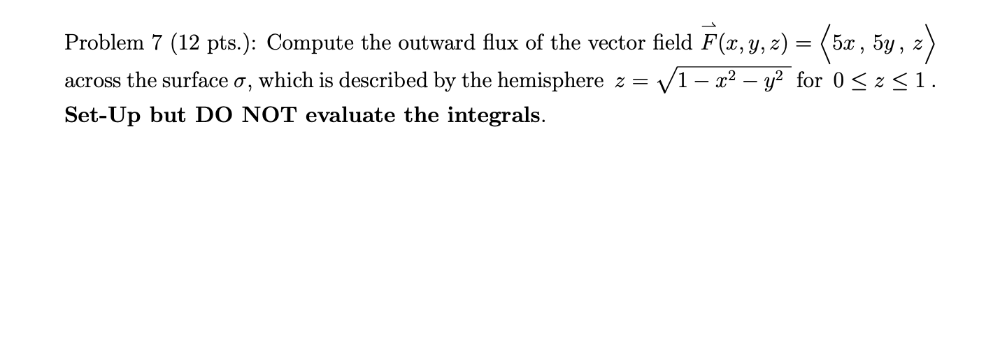 4x2 + 16y = 1 by the vector field F(x, y) =