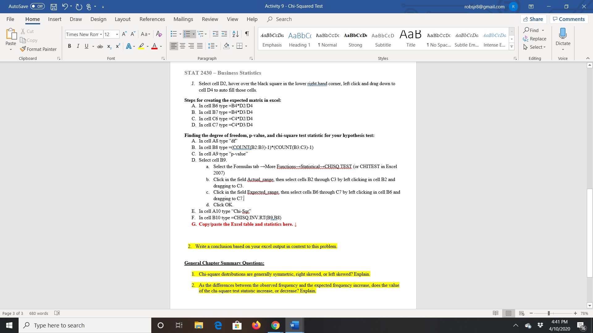 R X File Home Insert Draw Design Layout References Mailings Review View