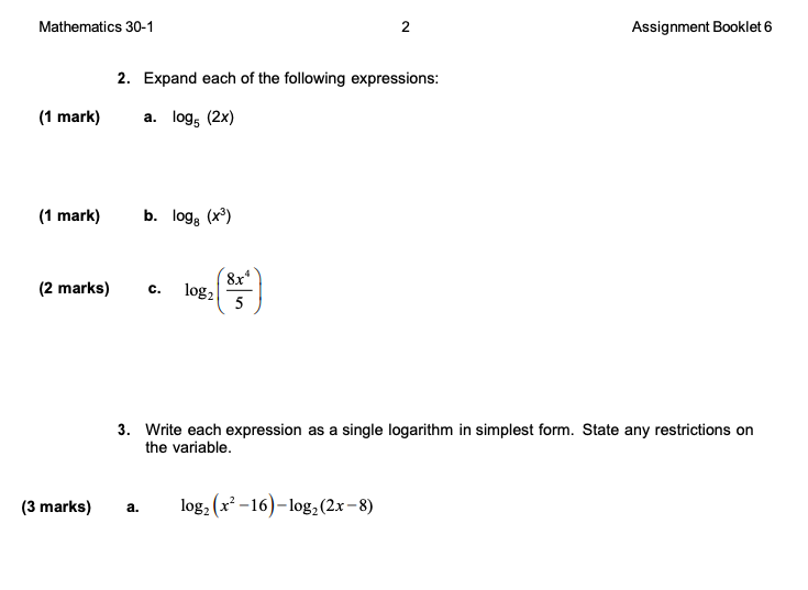 6: Lesson 2 ASSIGNMENT Lesson 2: Exponential Equations The Module 5: Lesson