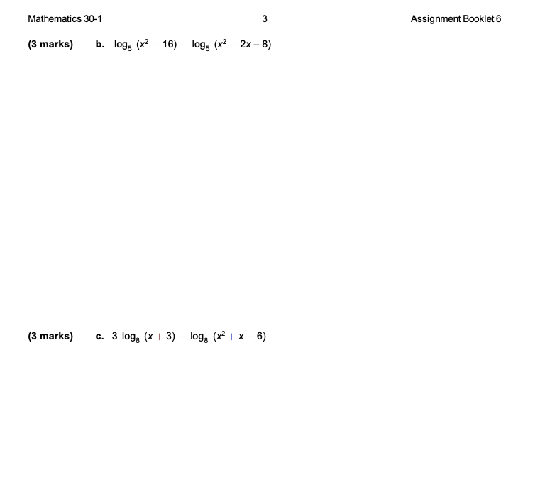 2 Assignment is worth 1D marks. The 1value of each question is