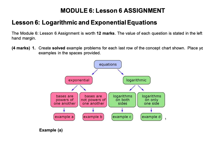 base. x 314 (3 marks} 2. Solve the exponential equation 32 =