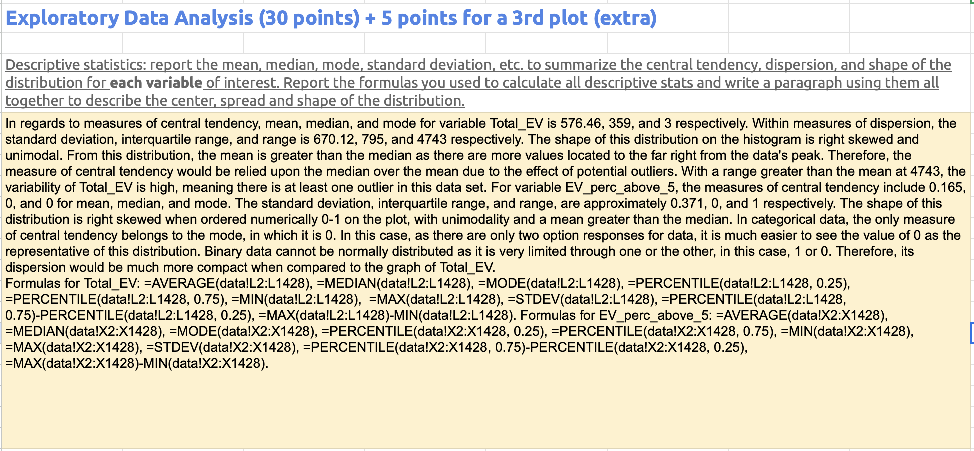  Exploratory Data Analysis (30 points) + 5 points for a 3rd