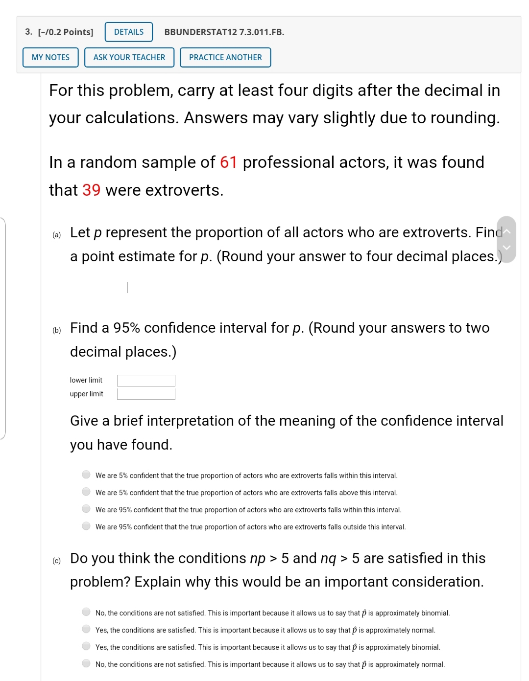 be within a distance of 0.03 from p? (Round your answer up