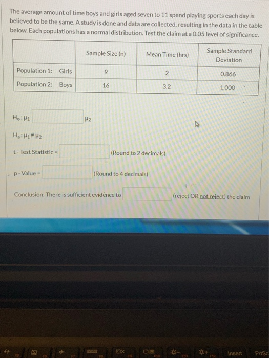1 Below you are given a partial computer output based on a