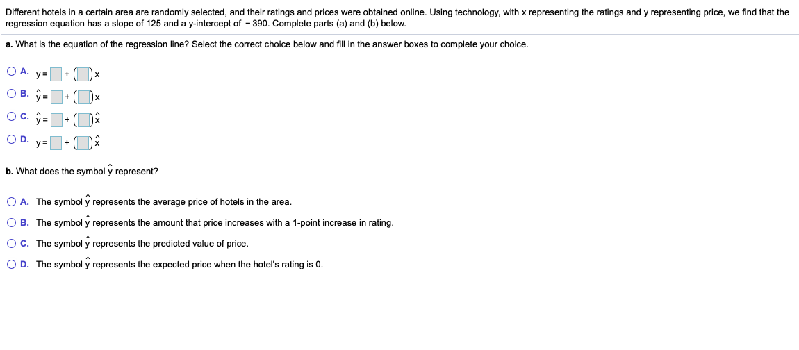 question help Different hotels in a certain area are randomly selected, and