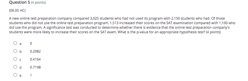 higher. A representative for the Equal Pay Act wants to determine whether