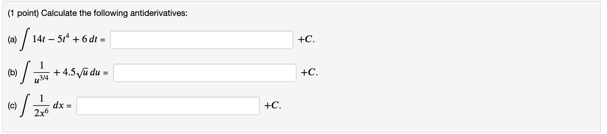 Evaluate the definite integral using the Fundamental Theorem of Calculus. You will