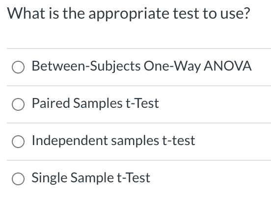year. The researcher recruits five participants for their study. They ask the