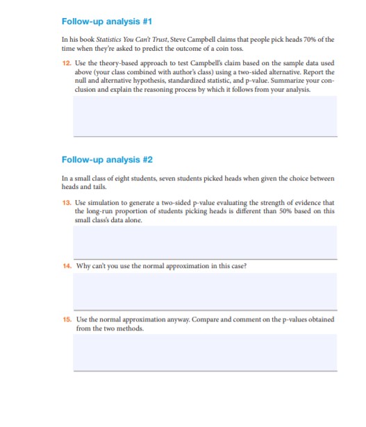 coin toss, are people equally likely to choose heads or 1.5 tails?
